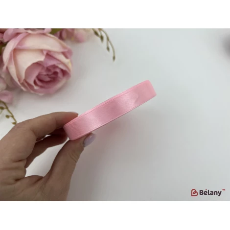 Атласна стрічка Slender lt. pink - Фото