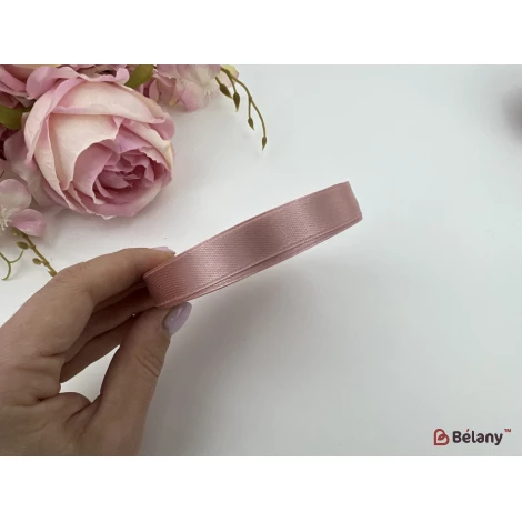 Атласна стрічка "Slender" dirty Pink - Фото