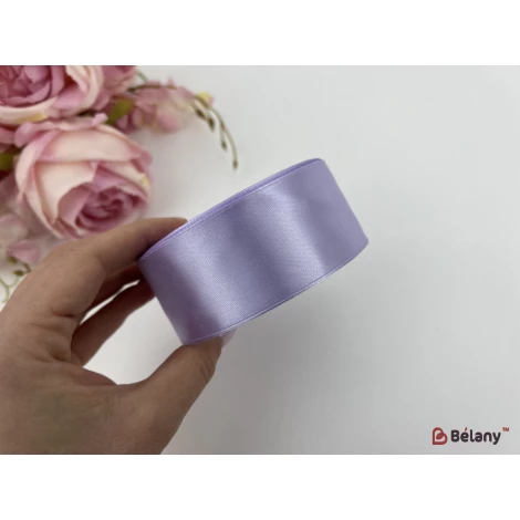 Атласна стрічка "Broad" lavender - Фото