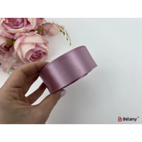 Атласна стрічка "Broad" autumn rose - Фото