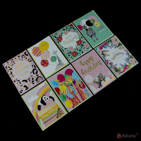 Листівка "Birhtday jungle"