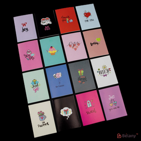 Міні-листівки "So sweet" (128 штук мікс)