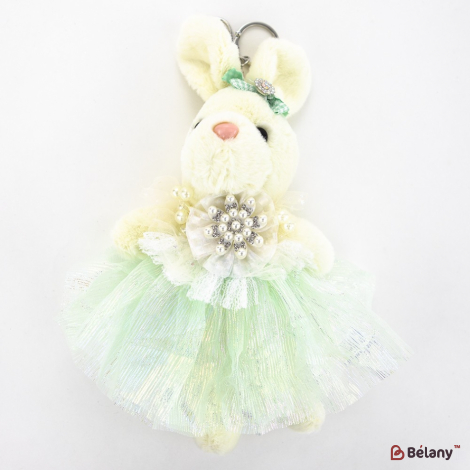 Брелок "Bunny Honey" белый