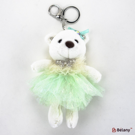 Брелок "Sweet bear" белый