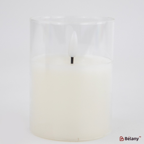 Декоративная LED-свеча "Glassy h10"