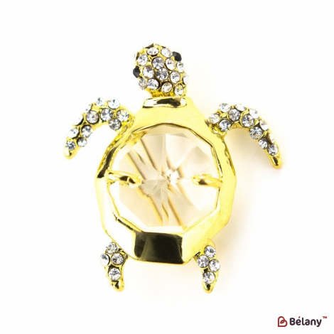 Брошь "Gold turtle"