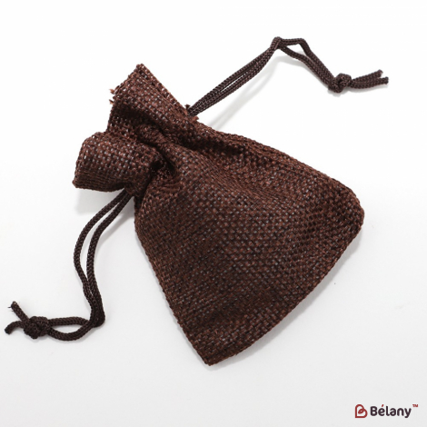 Мешочки из мешковины "Brown" 7х8.5