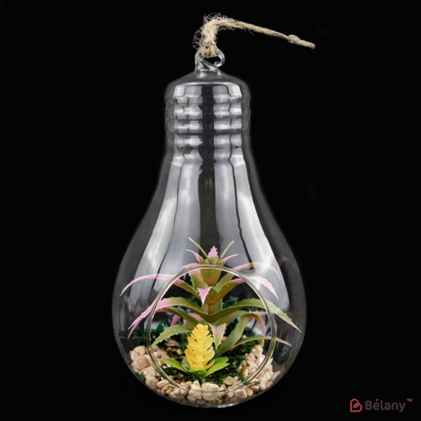 Подвесная стеклянная колбочка "Лапочка" XL #2