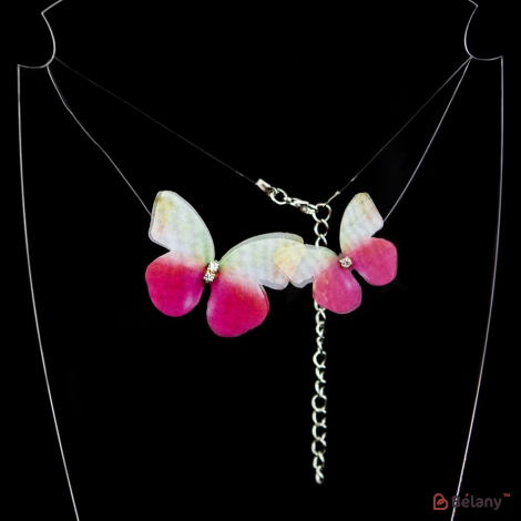 Чокер "Pink butterfly"