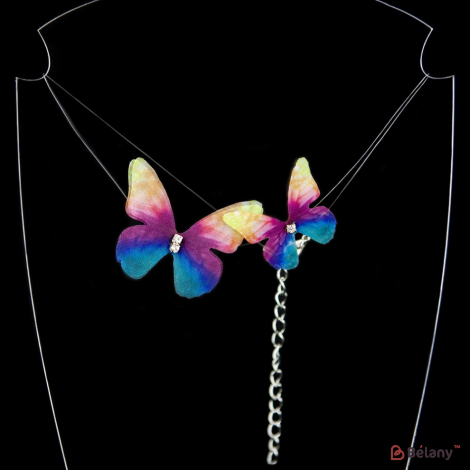 Чокер "Multicolor butterfly"