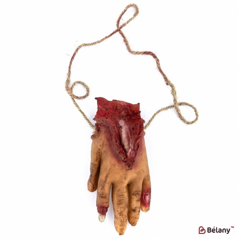 Подвесной декор "Окровавленная рука"