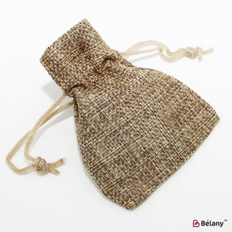 Мешочки из мешковины "Camel" 7х8.5 Half