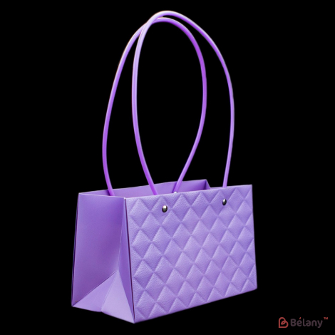 Сумка для квітів фіолетова "Shade" M