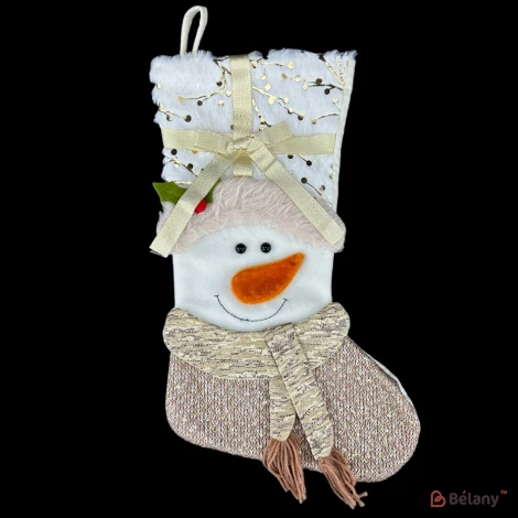 Рождественский носок "Snowman #1"