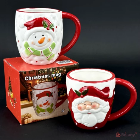 Керамічна чашка "Santa red"