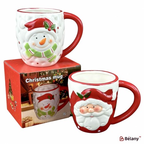 Керамічна чашка "Santa red"