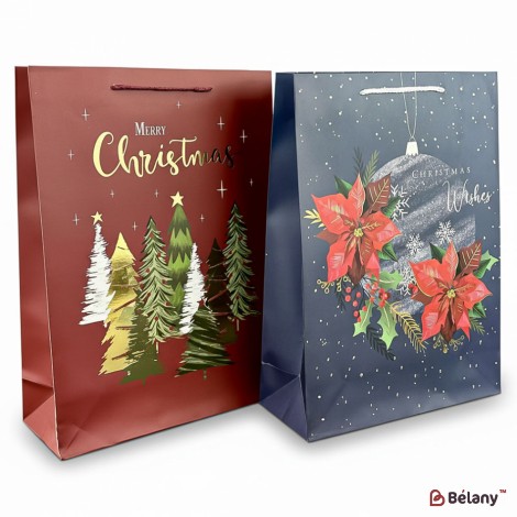 Новогодний пакет "Traditional Christmas" L Микс