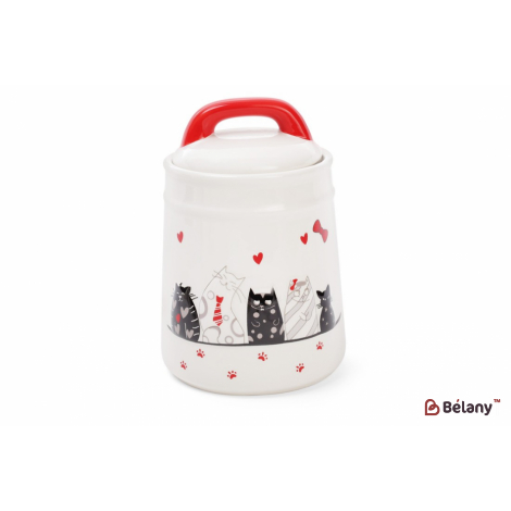 Банка керамічна "Cats family" 1000 мл