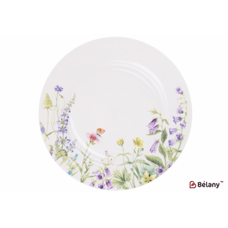 Фарфоровая обеденная тарелка "Bell Flower"D27см