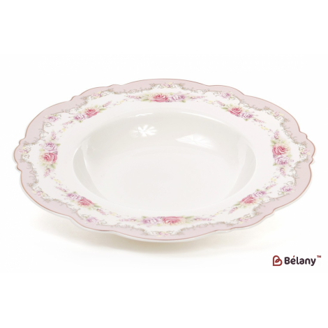 Фарфоровая обеденная тарелка "Rosa "D23.2