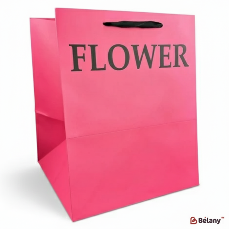 Пакет для цветов 32x32x40 Fuchsia