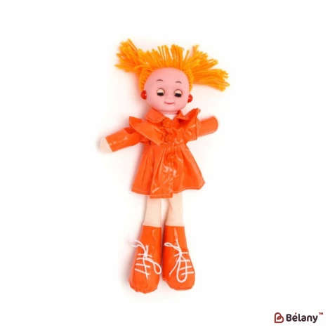 Мягкая игрушка кукла "Lilian" orange с мелодией