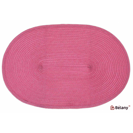 Серветка для сервірування (плейсмат) 44 см овальна "Ollie" фуксія