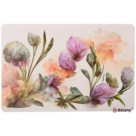 Серветка для сервірування (плейсмат) прямокутна 43 см "Gwen" блідо-рожевий