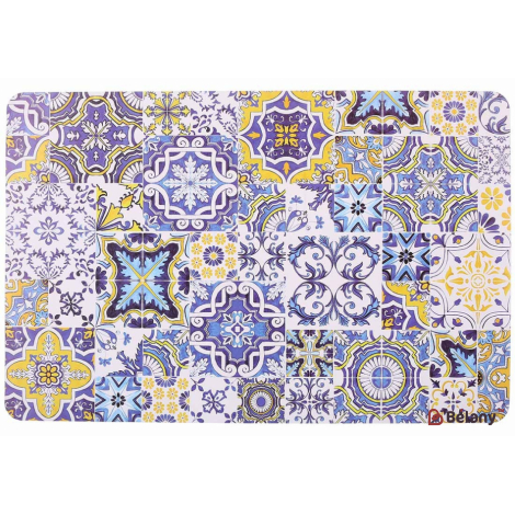 Салфетка для сервировки (плейсмат) прямоугольная 43 см "Gwen " синий