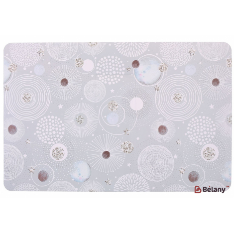 Серветка для сервірування (плейсмат) прямокутна 43 см "Gwen Grey" сірий