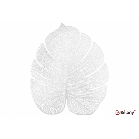 Салфетка для сервировки (плейсмат) 32 см "Wendy " серебро