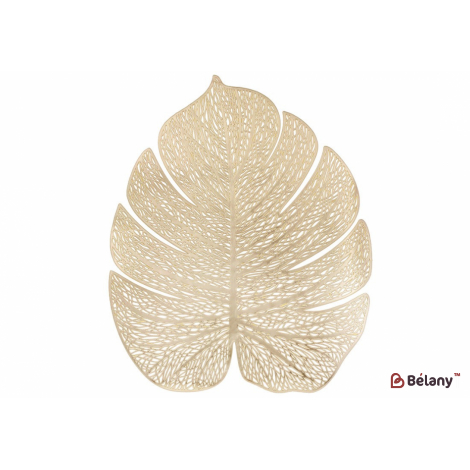 Салфетка для сервировки (плейсмат) 32 см "Wendy " золото