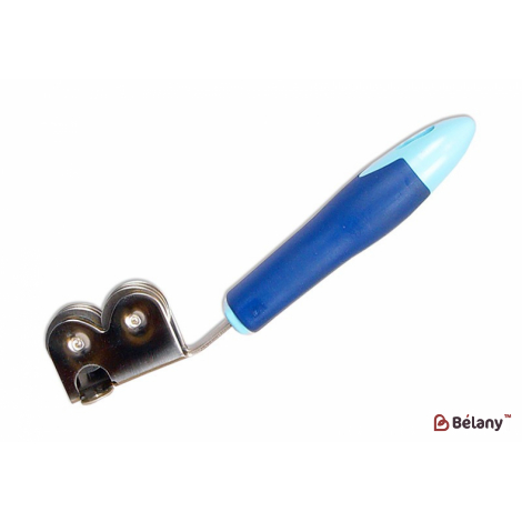 Ножеточка " Razor" 18.5 см, с синей ручкой