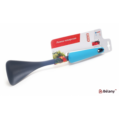 Ложка кухарська "Top" 32 см, з бірюзовою ручкою