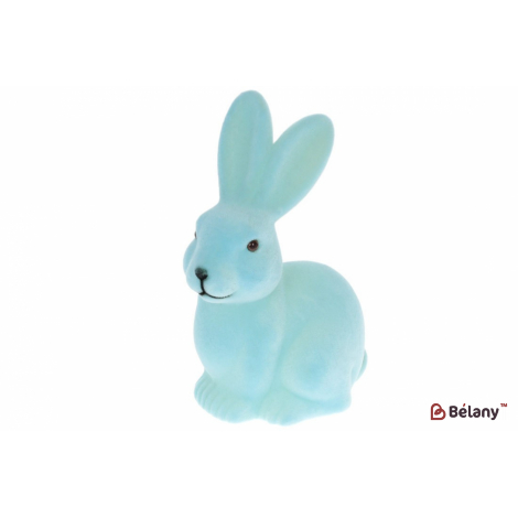 Пасхальная фигурка кролик (декор) 21,5 см " Daisy" голубой