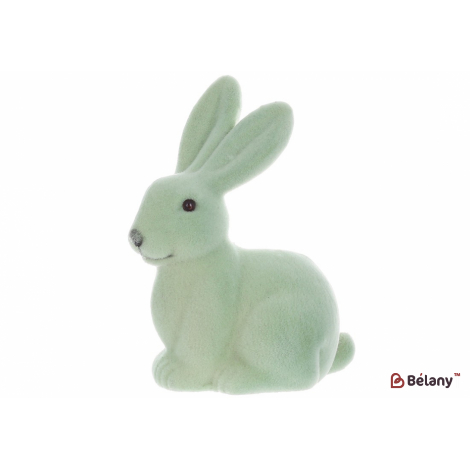 Пасхальная фигурка кролик (декор) 10*15 см "Bella" тиффани
