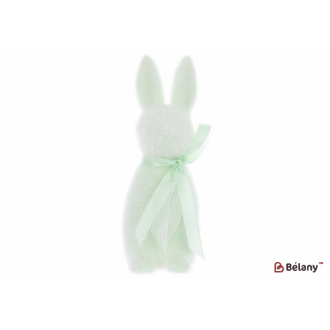 Пасхальная фигурка кролик (декор) 6*15 см "Ricci" тиффани