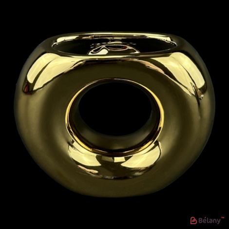 Керамическая ваза "Espacio" золото