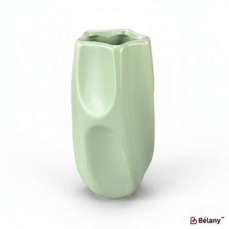 Керамічна ваза "Deep S" хакі