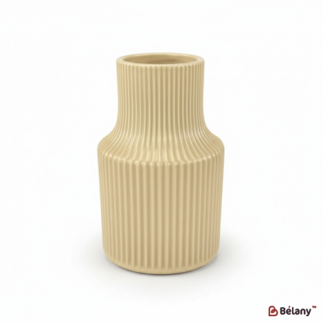 Керамічна ваза "Harmony" персикова