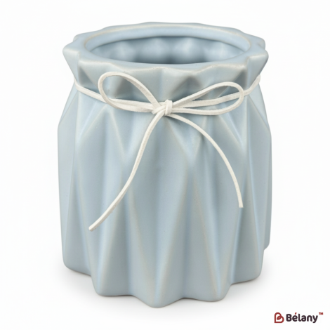 Керамічна ваза "Tiny" блакитна