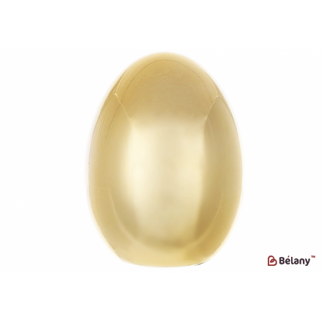 Пасхальне порцелянове яйце(декор) 8 см "Easter symbol", золото