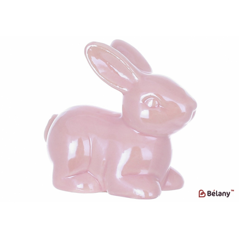 Фарфоровая фигурка (декор) 7,5 см "Easter joy", розовый перламутр