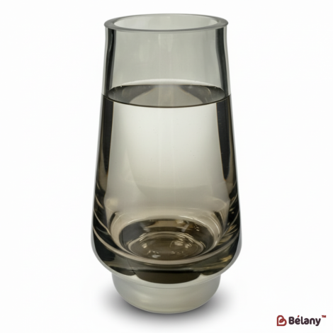 Стеклянная ваза "Like a lamp M" матовая