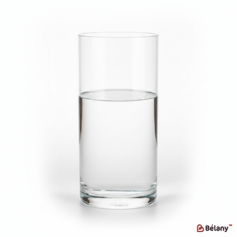 Стеклянная ваза "Amazing S" прозрачная