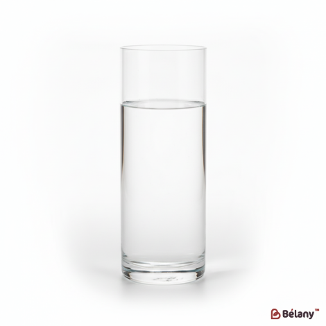 Стеклянная ваза "Amazing M" прозрачная