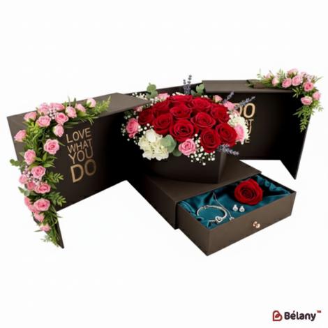 Коробка "Heart beats inside" шоколадна