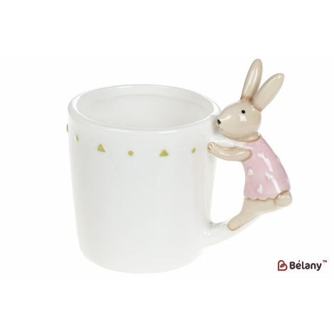 Керамическая кружка 400 мл " Easter palette" , белый