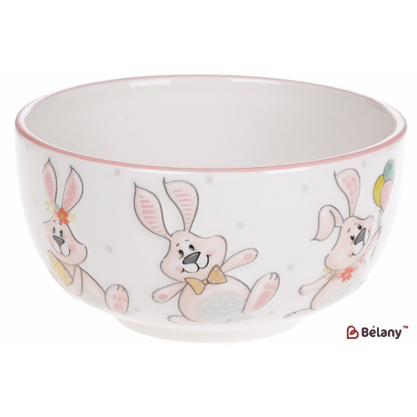 Керамическая пиала 14.5 см "Merry fellow" ,белый