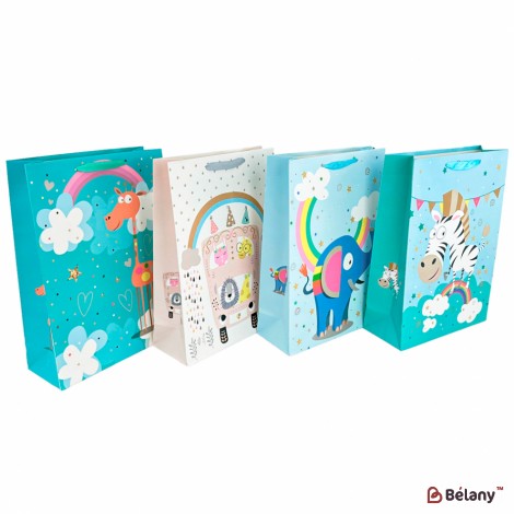 Подарочный пакет "Madagascar" L микс